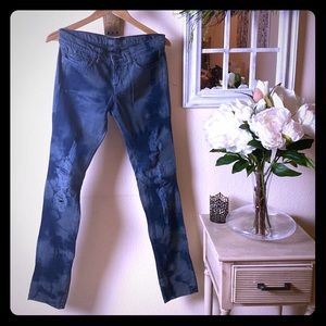 J Brand Low Rise Straight Leg Jeans